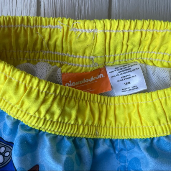 Paw Patrol Baby Boy Swim Trunks 18 Months - Picture 5 of 7